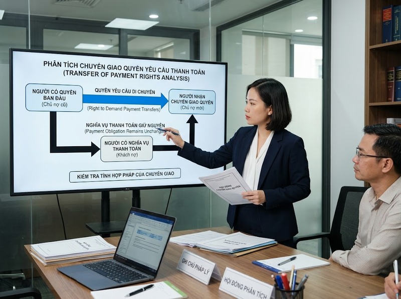 Chuyển giao quyền yêu cầu thanh toán cần đáp ứng những yêu cầu pháp lý nào?