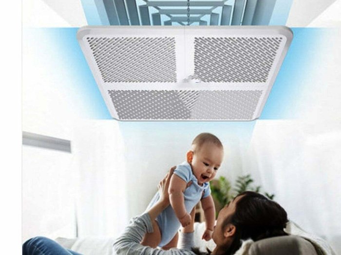 Cách bố trí miệng gió máy lạnh an toàn cho phòng có trẻ nhỏ