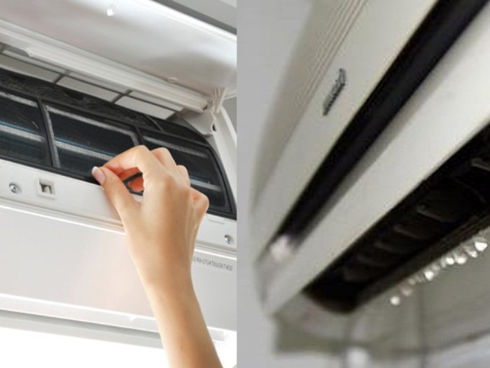 Xử lý tình trạng miệng gió máy lạnh bị đọng nước và chảy xuống trần
