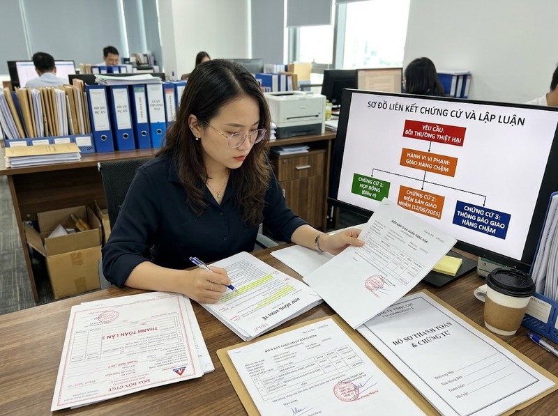 Nghĩa vụ chứng minh trong tranh chấp kinh tế được phân bổ giữa các bên thế nào?