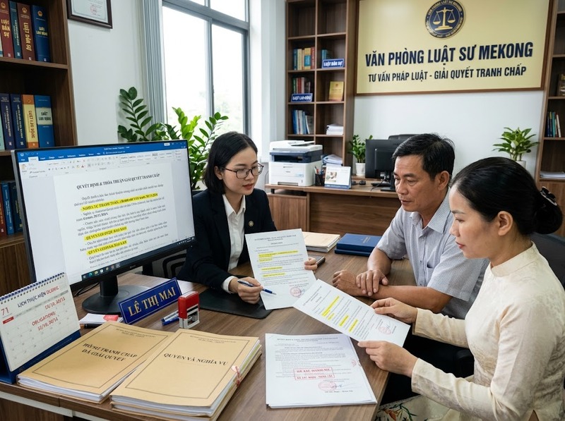 Sau giải quyết tranh chấp, các quyền và nghĩa vụ còn lại được thực hiện ra sao?
