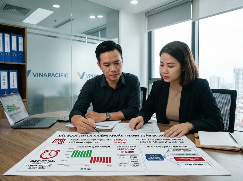 Chậm thanh toán có thể làm phát sinh tiền lãi, bồi thường và trách nhiệm nào?