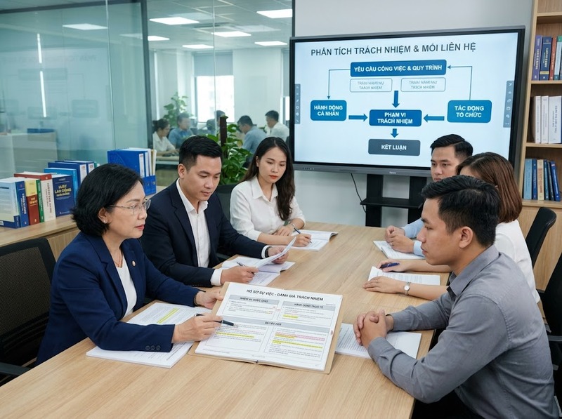 Trách nhiệm của tổ chức do người thực hiện nhiệm vụ được xác định thế nào?
