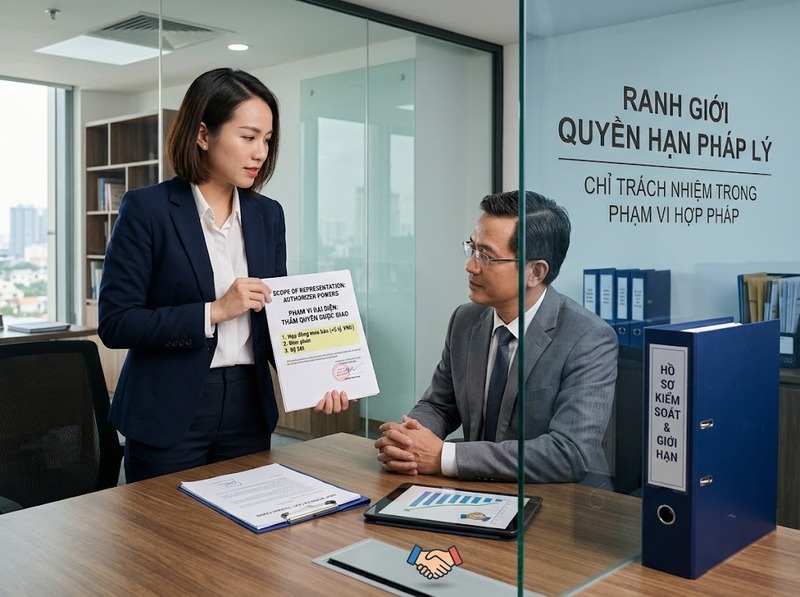 Trách nhiệm do hành vi của người đại diện phát sinh trong phạm vi đại diện nào?