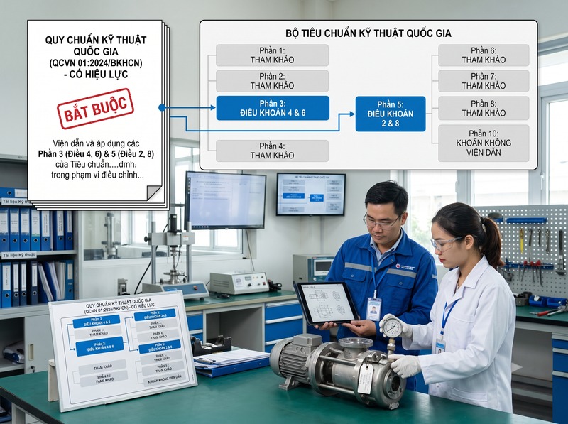 Tuân thủ tiêu chuẩn công nghệ bắt buộc áp dụng trong những trường hợp nào?