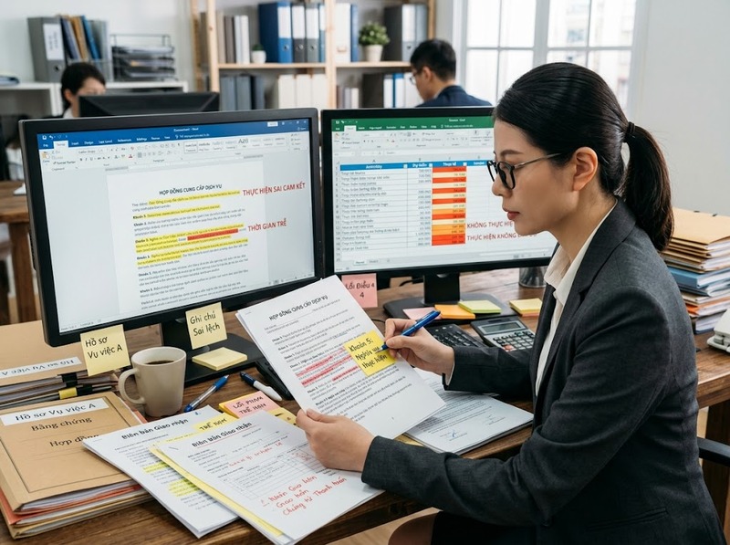Vi phạm nghĩa vụ hợp đồng được nhận diện từ những hành vi nào?