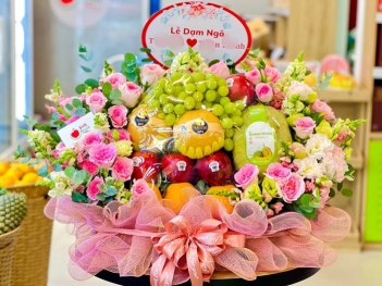 Giỏ trái cây đám cưới và đám hỏi khác nhau như thế nào? - Pháp luật & Cuộc sống