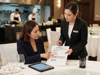 Thay đổi thực đơn sát ngày có phải trả thêm chi phí không
