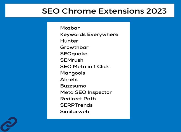 Chrome extension SEO