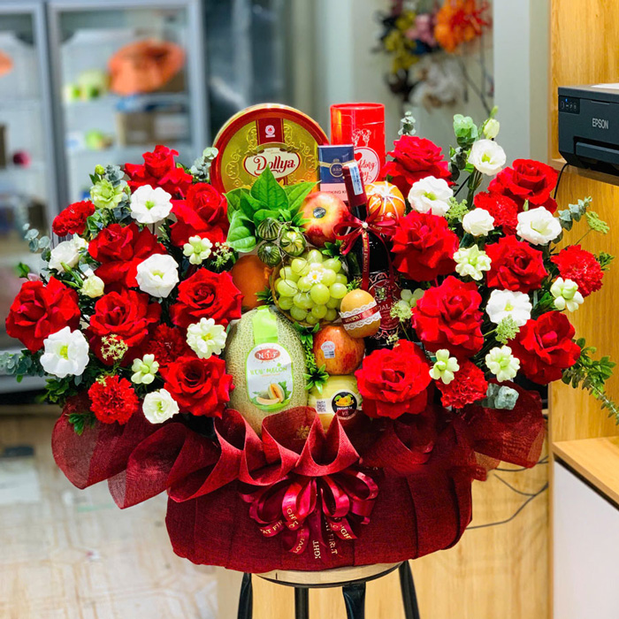 giỏ trái cây đám cưới