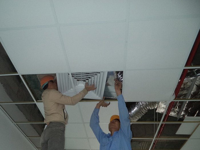 lỗi lắp đặt miệng gió máy lạnh phổ biến